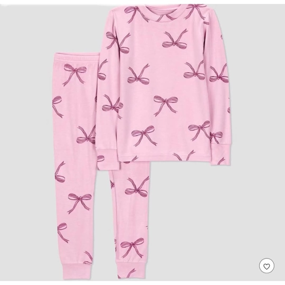Carter's "just one you" toddler 2pc long sleeve pajama set 4t new with tags